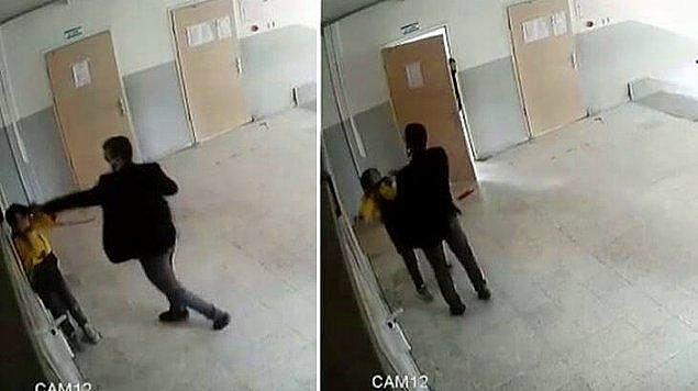 101. Bir ortaokulda matematik öğretmeni olan Ali Rıza Y.'nin koridora çıkardığı öğrencisi T.K.'ya tokat ve yumruk atıp dövmesi, boğazını sıkması.