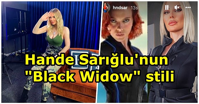 Türk İşi "Black Widow": Hande Sarıoğlu'nun Scarlett Johansson'ı Andıran Stili Sevenlerinden Tam Not Aldı 🔥