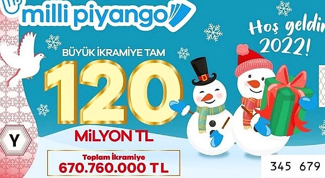 Milli Piyango Büyük İkramiye Çekilişi