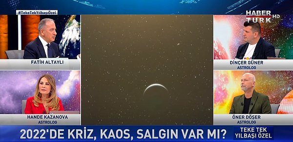 5 Nisan tarihinde Mars-Satürn birleşmesi yaşanacağını ve bu dönemde dijital skandalların, kripto para sorunlarının ve 'özgürlük kısıtlanması' gibi sosyal konuların artabileceğini söylüyorlar.