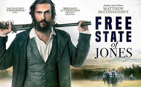23 Ocak 21.30'da "Free State of Jones (Özgürlük Savaşçısı)"