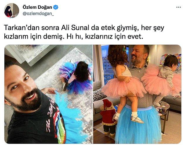 Tarkan ve Ali Sunal'ın tütülü fotoğrafını gereksiz bir şekilde eleştiren Özlem Doğan isimli kadın, sosyal medyada oldukça tepki çekti.