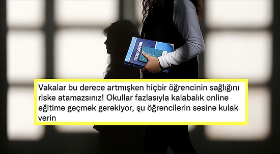 Artan Omicron Varyantı Sonrası Öğrencilerin Yüz Yüze Eğitim İsyanı Sosyal Medyanın Gündeminde