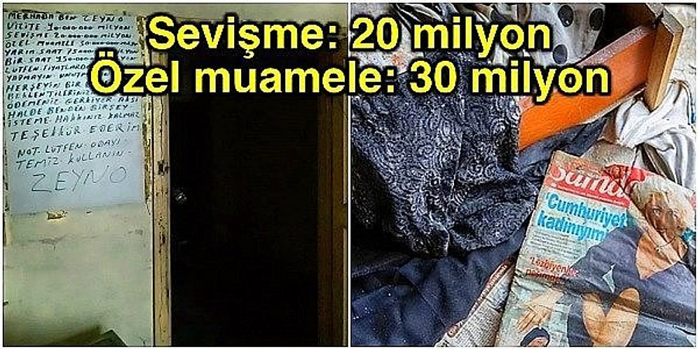 Karaköy Zürafa Sokak'taki Genelevlerde Kadınlardan Kalan İzleri Görünce Çok Şey Düşüneceksiniz