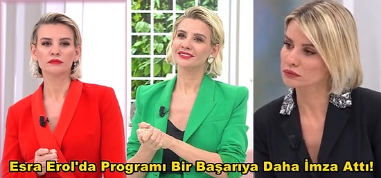 Esra Erol'da YouTube Kanalı 1 Milyon İzleyiciye Ulaştı: 1 Milyon Abone Plaketini Esra Erol Canlı Yayında Aldı