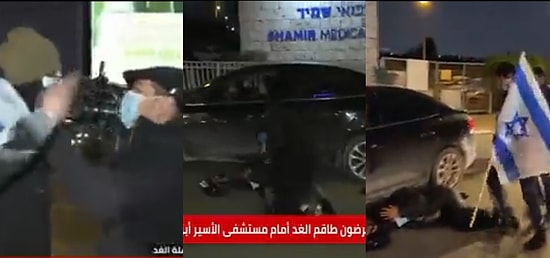 Tel Aviv'de Görev Yapan Anadolu Ajans Kameramanı, Aşırı Sağcı Yahudi Göstericinin Saldırısına Uğradı
