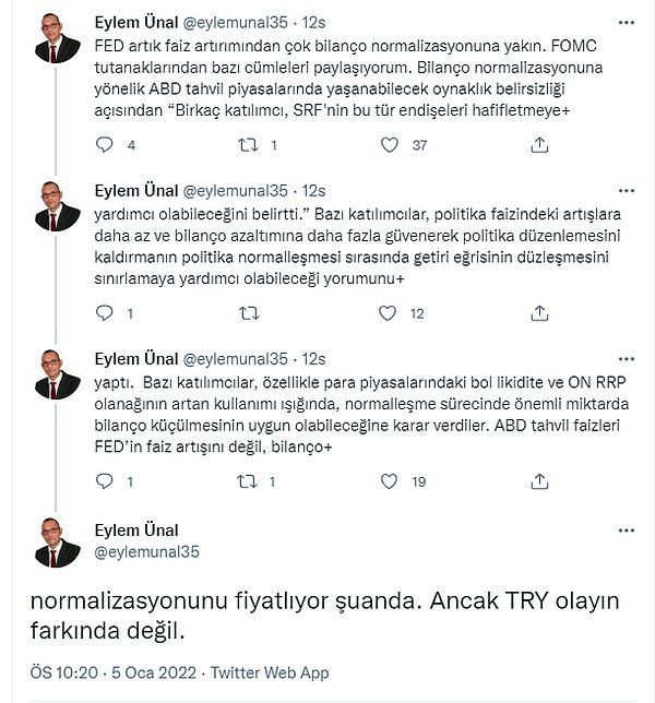 TL Fed'in farkında değil