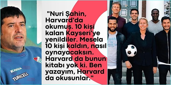 Güvenç Kurtar'ın Nuri Şahin'i Eğitimi Üzerinden Eleştirmesine Tepkiler Gecikmedi