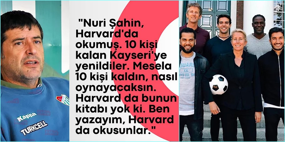 Güvenç Kurtar'ın Nuri Şahin'i Eğitimi Üzerinden Eleştirmesine Tepkiler Gecikmedi