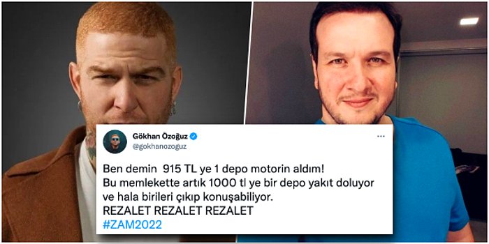 Gökhan Özoğuz'un Akaryakıt Zammı İsyanına Şahan Gökbakar'dan Sinirden Güldürecek Bir Yanıt Geldi!