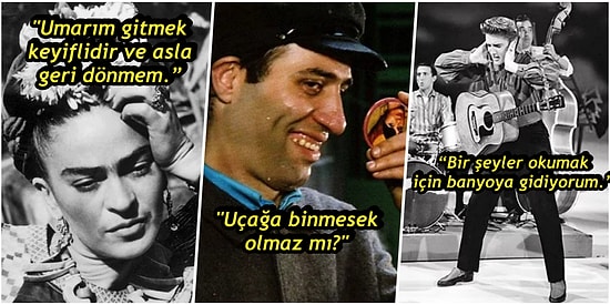 Bazıları Pişmanlık Dolu Bazıları da Serzeniş! Ölmeden Önceki Son Sözleriyle Sizi Şaşırtacak Ünlü İsimler