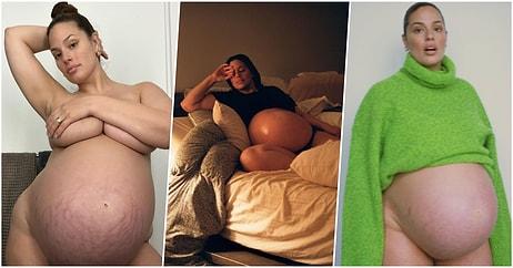 İkiz Bebek Bekleyen Dünyaca Ünlü Model Ashley Graham, Verdiği Pozlarla Ortalığı Resmen Yıktı Geçti!