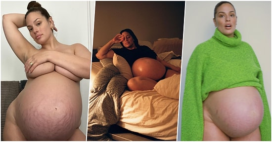 İkiz Bebek Bekleyen Dünyaca Ünlü Model Ashley Graham, Verdiği Pozlarla Ortalığı Resmen Yıktı Geçti!