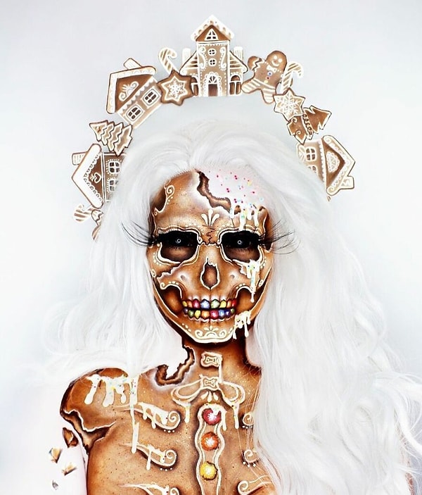 14. Пряничный череп