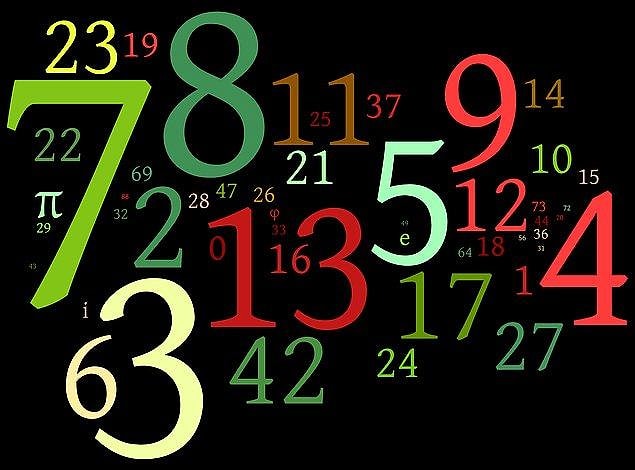 3. O zaman söyle bakalım görseldeki bu rakamlardan hangisi dikkatini daha çok çekti?