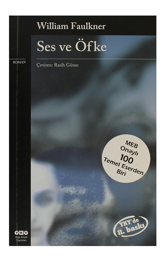 8. Ses ve Öfke, William Faulkner
