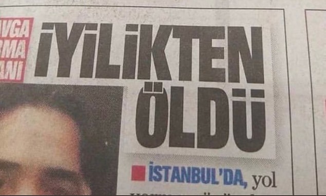 Bu haberle çıkardın!