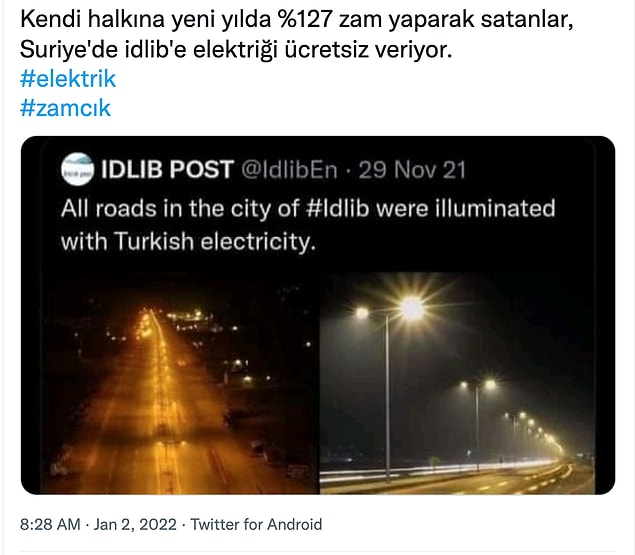 Zamlarda nasıl hayatta kalacağımızı düşünürken bir anda şu tweet'i gördük. 👇