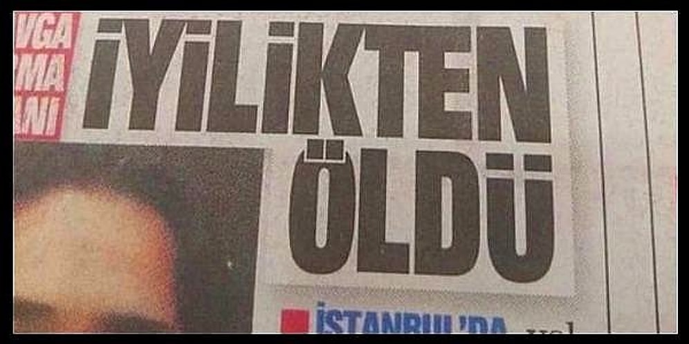 Eğer Bir Gün Gazeteye Çıksaydın Hangi Haberle Çıkardın?