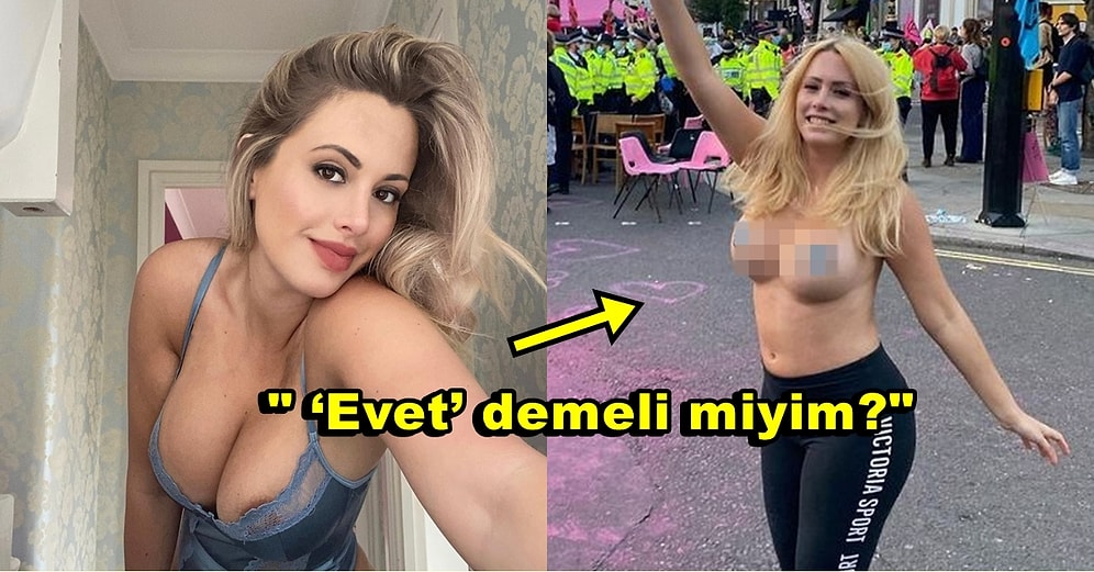 İklim Değişikliği İçin Çıplak Eylem Yapan Ünlü Aktivist Kendisine Gelen Cinsel İlişki Teklifini İfşa Etti!