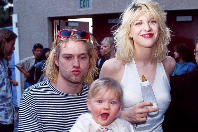 4. Kurt Cobain ve Courtney Love'ın kızı Francis Bean Cobain.