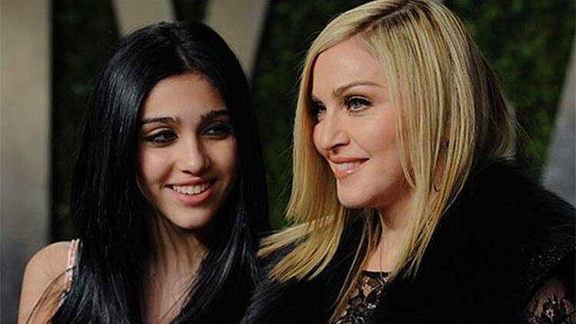 11. Madonna ve kızı Lourdes Leon.