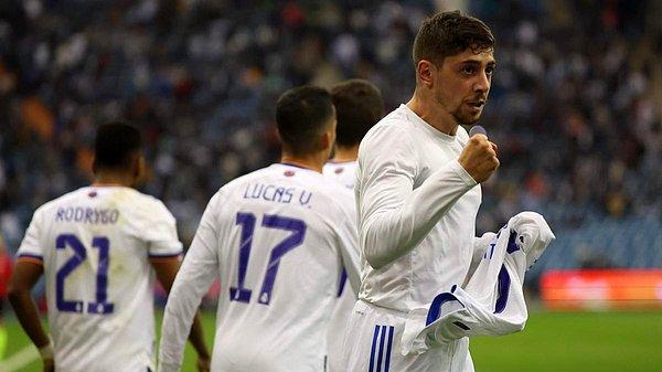 Büyük mücadeleye sahne olan maçın normal süresi 2-2'lik beraberlik ile geçilirken uzatma bölümünde Real Madrid Valverde'nin golüyle sahadan 3-2 galip ayrılarak finale yükselmeyi başardı.
