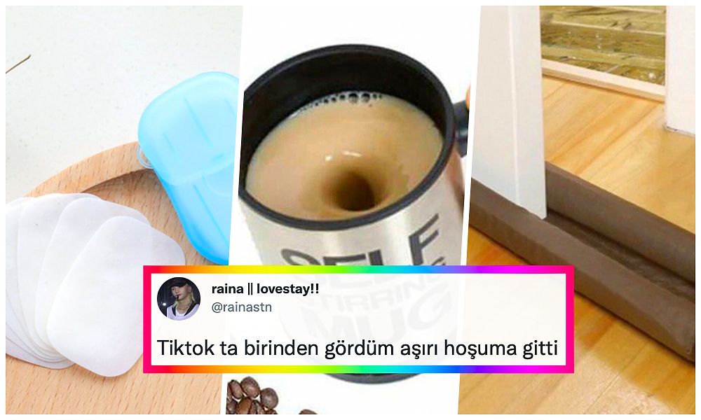 TikTok'taki Videolarda Mucizevi Etkilerini Görüp Hemen Almak İsteyeceğiniz Pratik Ürünler