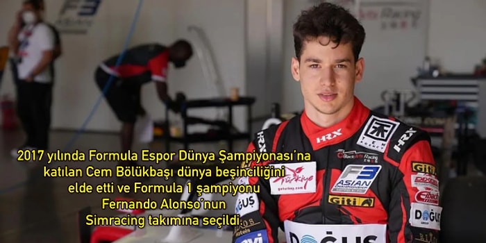 Espor'dan Formula'ya Uzanan Yol! Cem Bölükbaşı’nın Dünya Spor Tarihine Geçen Hikayesi