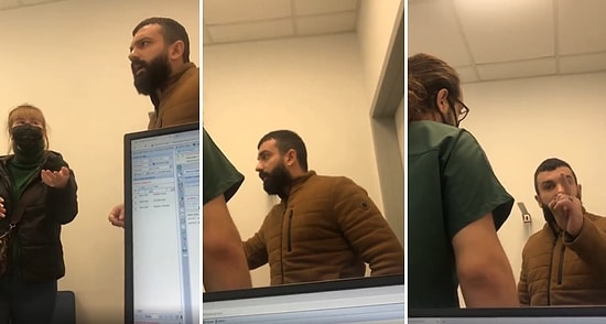 Ankara'da Bir Vatandaş, 'Siz Karımı Hüngür Hüngür Ağlattınız' Diyerek Doktorları Tehdit Etti