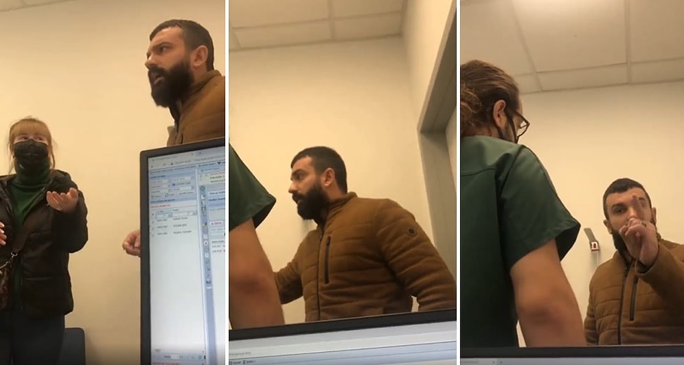 Ankara'da Bir Vatandaş, 'Siz Karımı Hüngür Hüngür Ağlattınız' Diyerek Doktorları Tehdit Etti