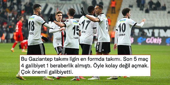 Kartal, Gaziantep'in Serisini Bitirdi! Beşiktaş'a 3 Puanı Getiren Gol Batshuayi'den Geldi