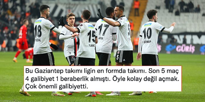 Kartal, Gaziantep'in Serisini Bitirdi! Beşiktaş'a 3 Puanı Getiren Gol Batshuayi'den Geldi