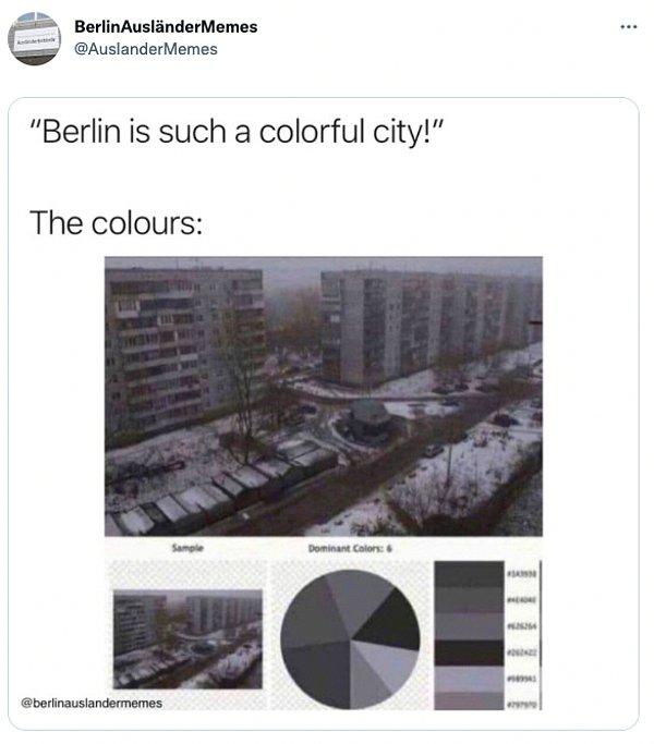6. "Berlin çok renkli bir şehir!" Renkler: