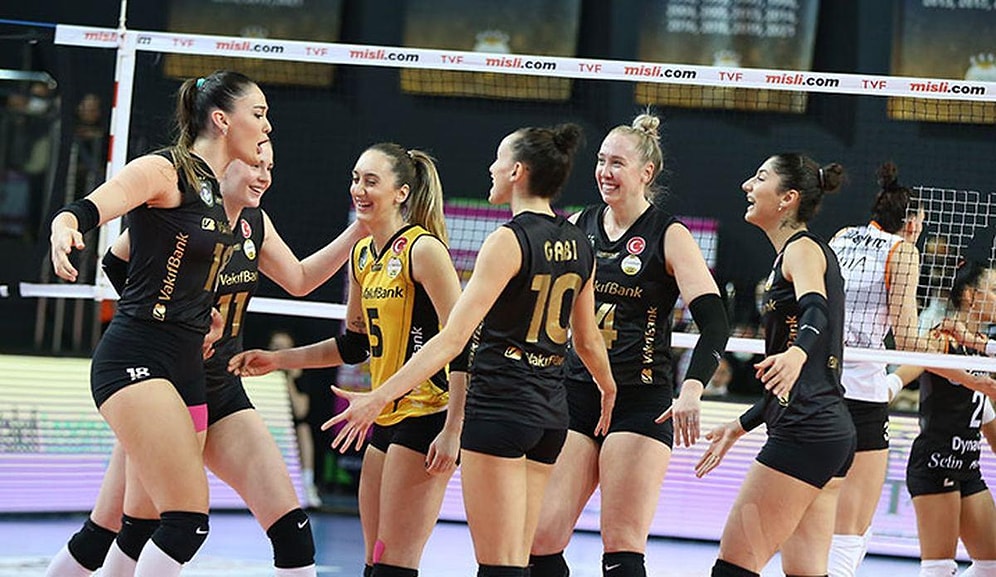 VakıfBank, Eczacıbaşı Dynavit'e Set Vermedi: 3-0