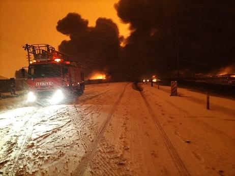 Kahramanmaraş'ta BOTAŞ'a Ait Petrol Boru Hattında Patlama Meydana Geldi