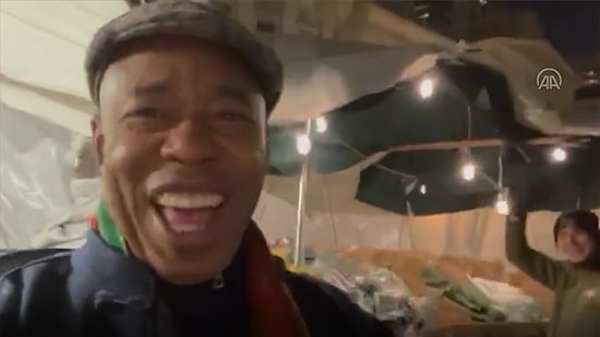 New York Belediye Başkanı Şehri Gezerken Meyve-Sebze Satan Türklere Denk Geldiği Efsane Anlar