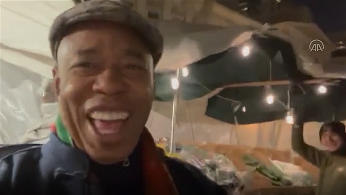 New York Belediye Başkanı Şehri Gezerken Meyve-Sebze Satan Türklere Denk Geldiği Efsane Anlar