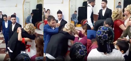 Gelin Olan Kız Kardeşiyle Vedalaşmayı Biraz Abartıp Üzüntüden Bayılan Abi