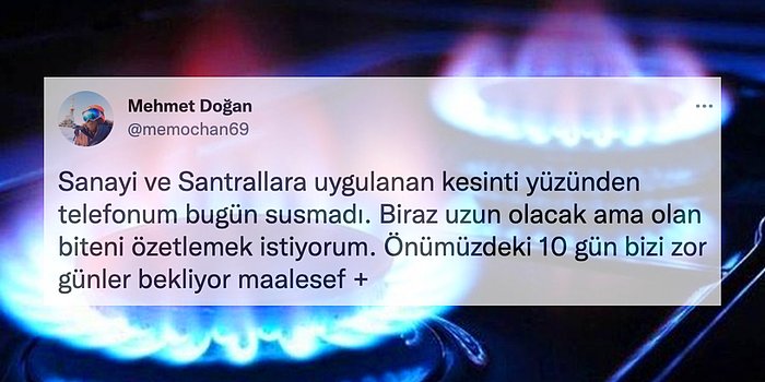 Büyük Kesintiler Yolda mı? Sanayi ve Santrallere Uygulanan 10 Günlük Doğalgaz Kısıtlaması Ne Anlama Geliyor?