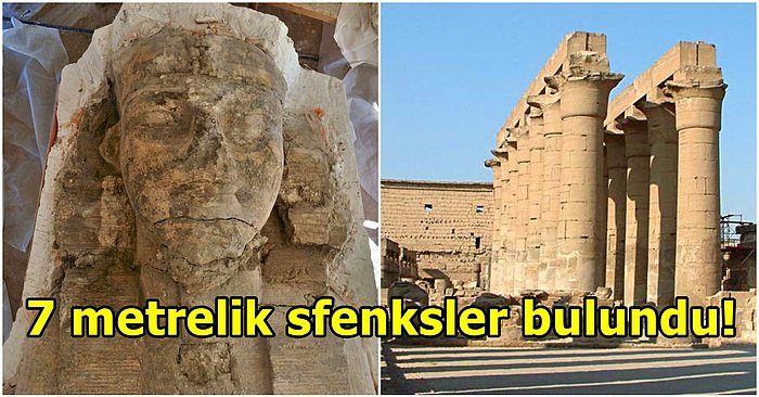 Mısır'da Yapılan Bir Restorasyon Çalışmasında III. Amenhotep'in Sfenksleri Bulundu