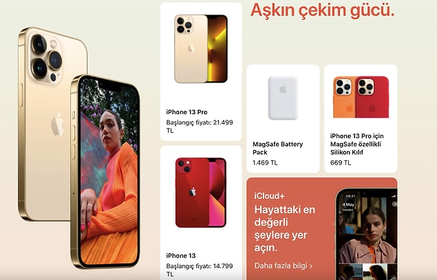 Aşkın çekim gücü.