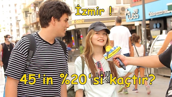 Sokaktaki Vatandaş 'Cevaplayamıyor': 45'in %20'si Kaçtır?