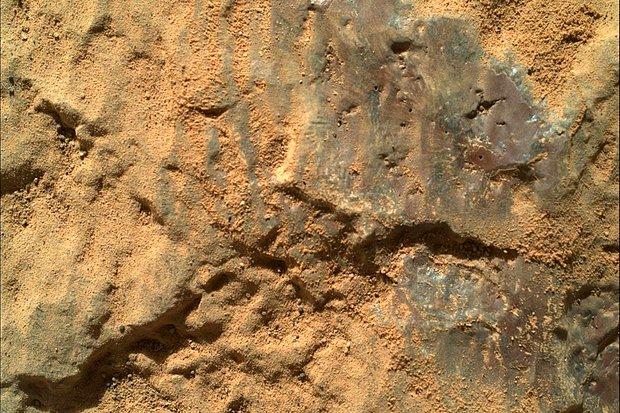 NASA Mars'ta 'Yaşamın Kanıtları Olabilecek' Mor Kayaçlar Keşfetti