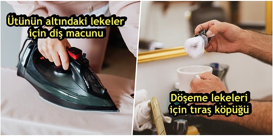 Temizlik Tutkunlarını Mutlu Edecek 20 Sıra Dışı Temizlik Tüyosu!