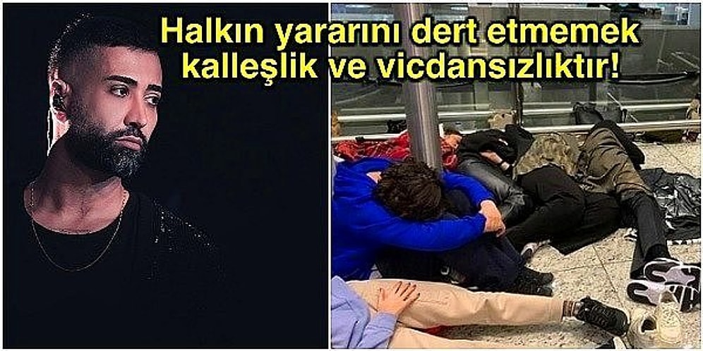 Tan Taşçı Üç Maymunu Oynayıp Olaylar Karşısında Sesini Çıkarmayan Sanatçılara Kapak Gibi Gönderme Yaptı