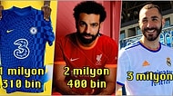Son Bir Yılda Avrupa'da En Çok Forması Satılan 10 Futbol Kulübü