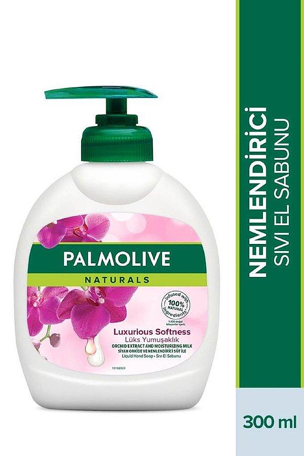 6. Palmolive Natural İpeksi Yumuşaklık Sıvı El Sabunu