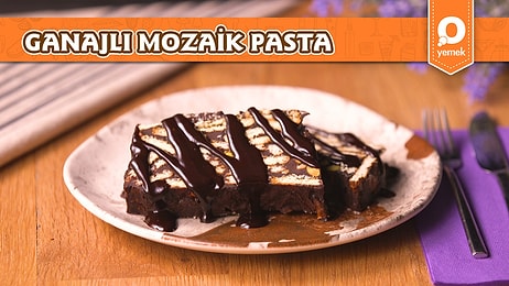 Çocukluğumuzun Lezzeti Ganajlı Mozaik Pasta Nasıl Yapılır?