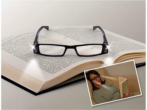 11. Led ışıklı okuma gözlüğü harika fikir!